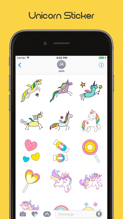 Unicorn Stickers Sweet