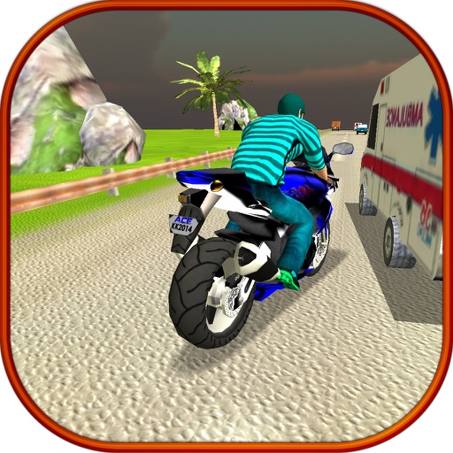 Highway City Moto Bike Rider 3 Icon