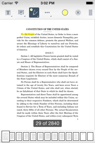 U.S. Constitution Annotated screenshot 4