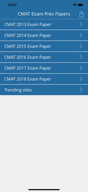 CMAT Exam Previous Papers