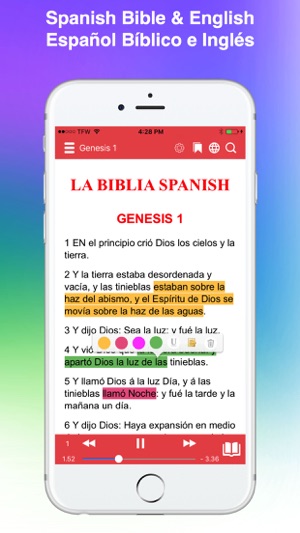 Spanish Bible Español Audio(圖1)-速報App