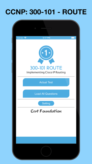 CCNP 300-101 Test Prep