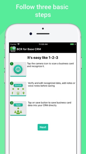 Biz Card Reader for Base CRM