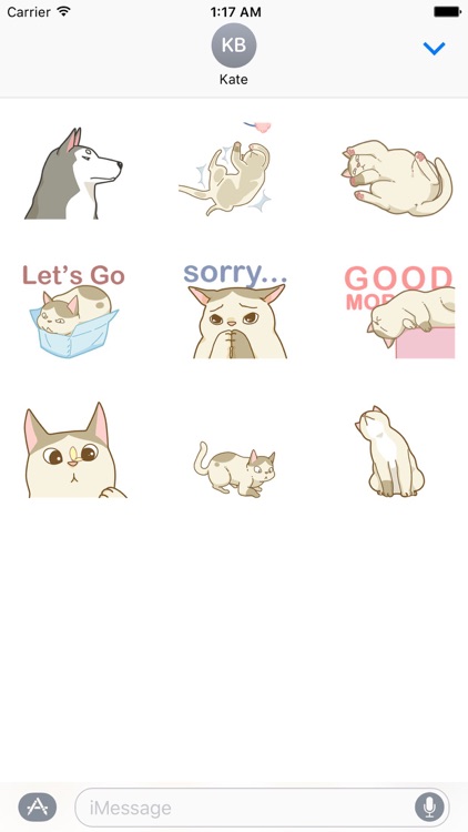 Animated Lazy Cat Sticker