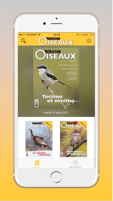 Magazine QuébecOiseaux screenshot 2