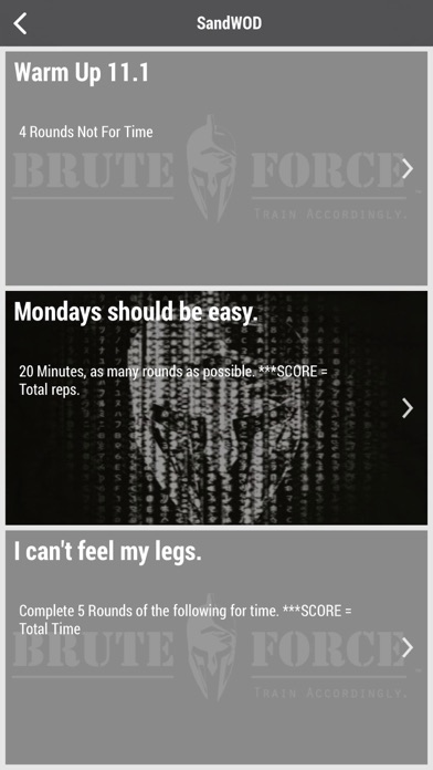 Brute Force WOD screenshot 2