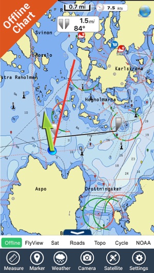 Marine : Sweden South East - GPS Map Navigator(圖4)-速報App