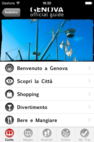 Genova Official Guide screenshot 2