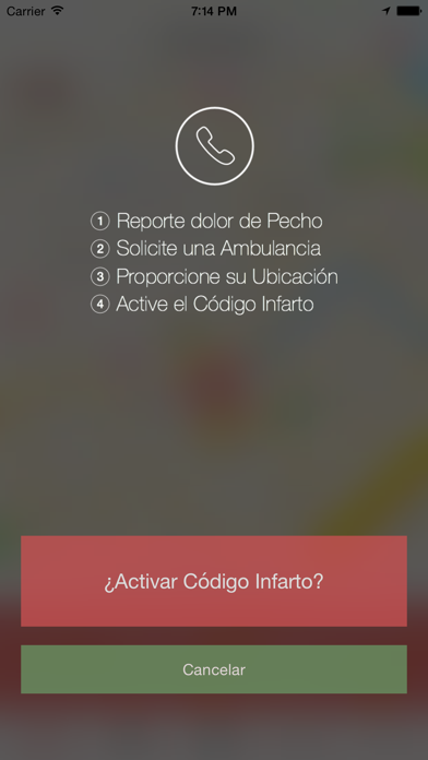 How to cancel & delete Código Infarto from iphone & ipad 3