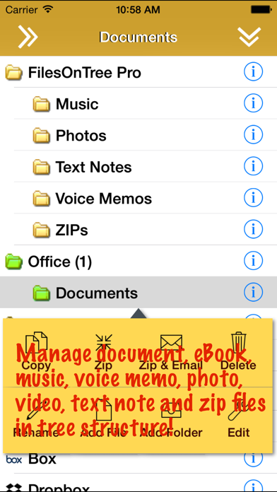 How to cancel & delete FilesOnTree Pro Lite - Tree File Explorer from iphone & ipad 1