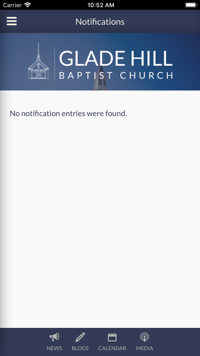 Glade Hill Baptist Church