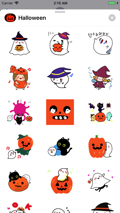 Halloween Pumpkin Spice Emojis screenshot 2