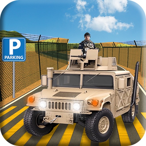 Military Jeep Parking 3D icon