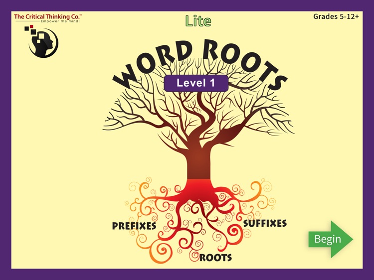 Word Roots Level 1 Lite