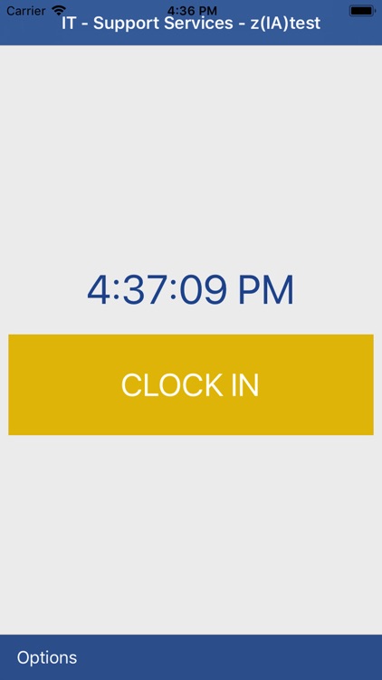 King University Time Clock