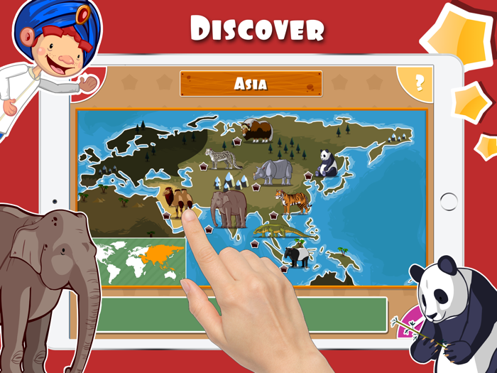 Animals of Asia - Educational