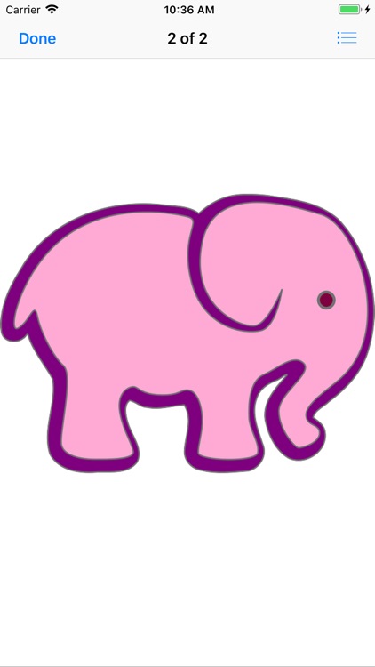 Pink Elephant Sticker Pack screenshot-3