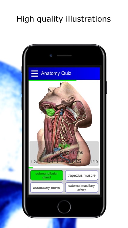 Anatomy Quiz lite screenshot-4