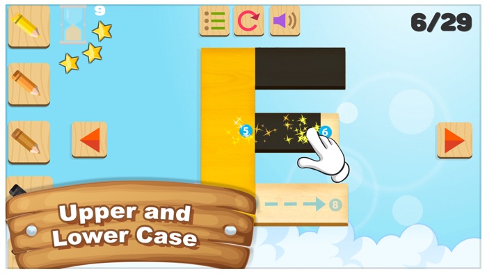 ABC School Train Learn Letter