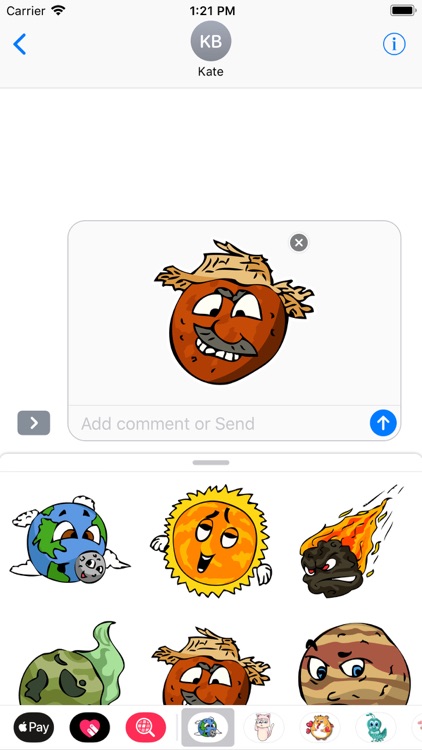 Galaxy Stickers for iMessage