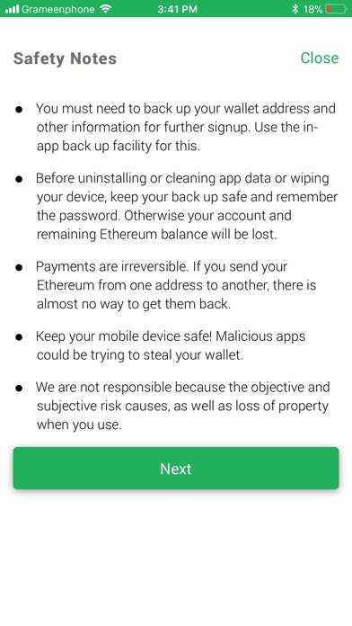Secure ETH Wallet screenshot 3