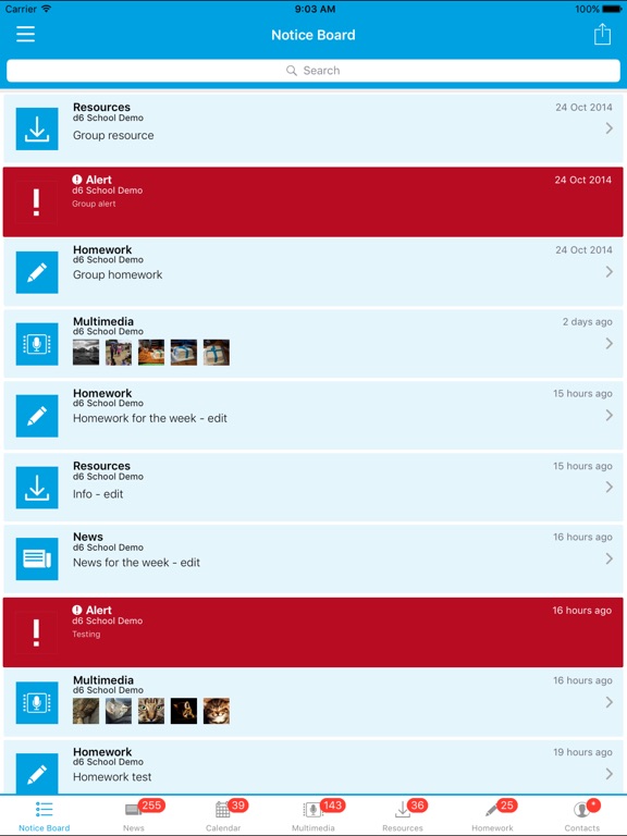 D6 communicator app picture