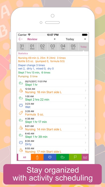 Baby Tracker - Newborn Log