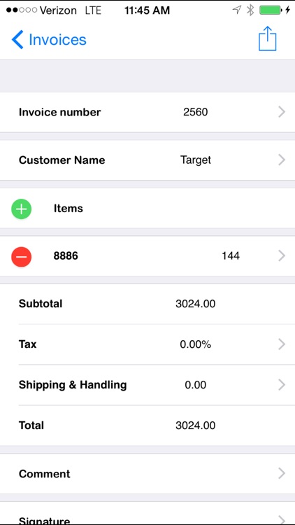 Invoice