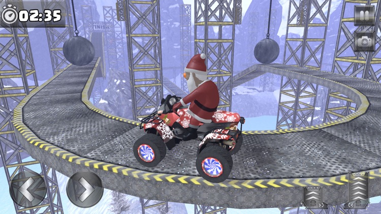 Impossible ATV Santa Stunts