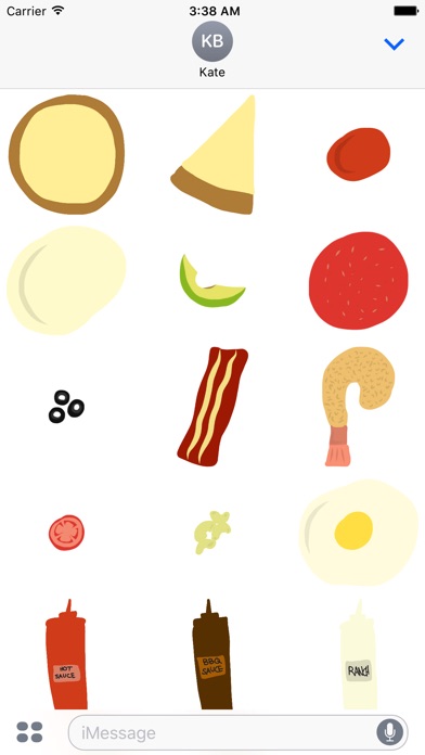 Pizza Toppings Stickers screenshot 2