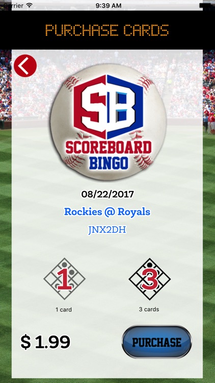 Scoreboard Bingo