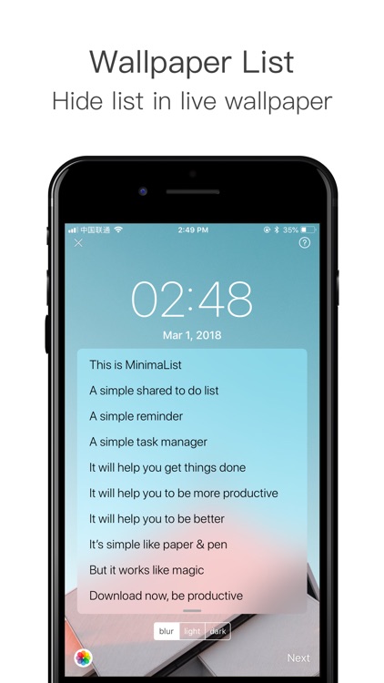 MinimaList - To do list & Task screenshot-8