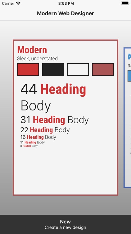 Modern Web Designer