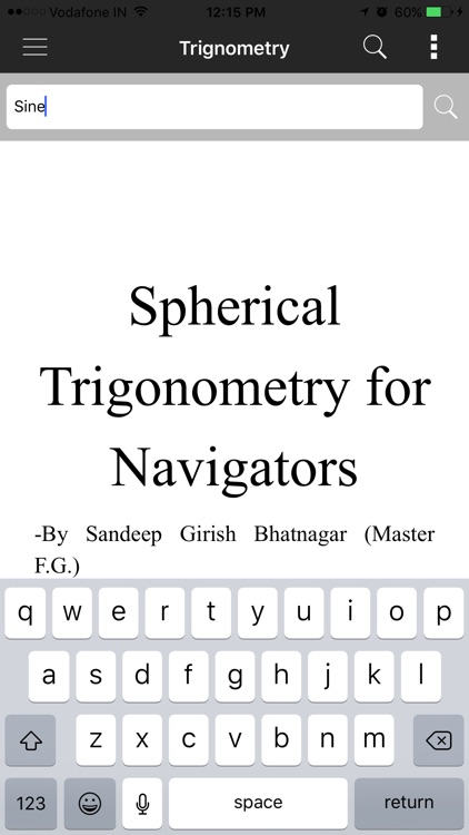 SphericalTrigonometry