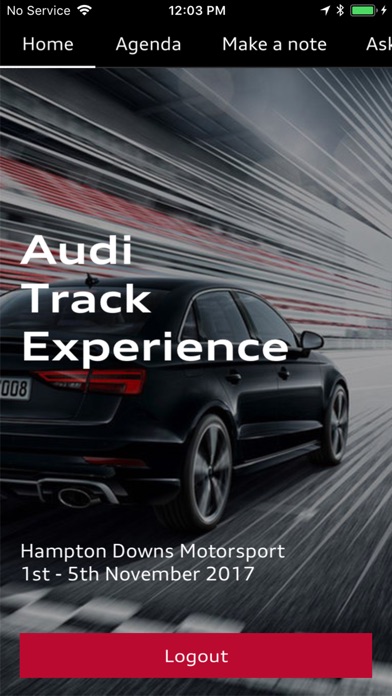 Audi Events App screenshot 2