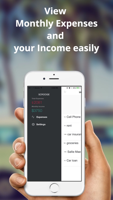 Scrooge -Monthly Budgeting screenshot 3