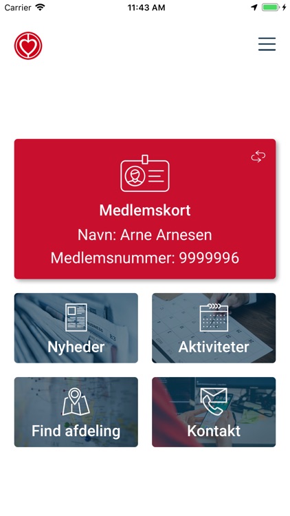Hjerteforeningens Medlemsapp