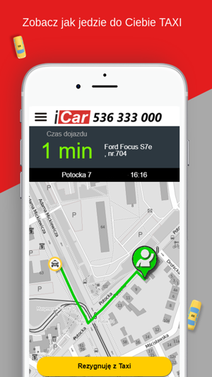 Icar Taxi Tarnów 536 333 000(圖4)-速報App