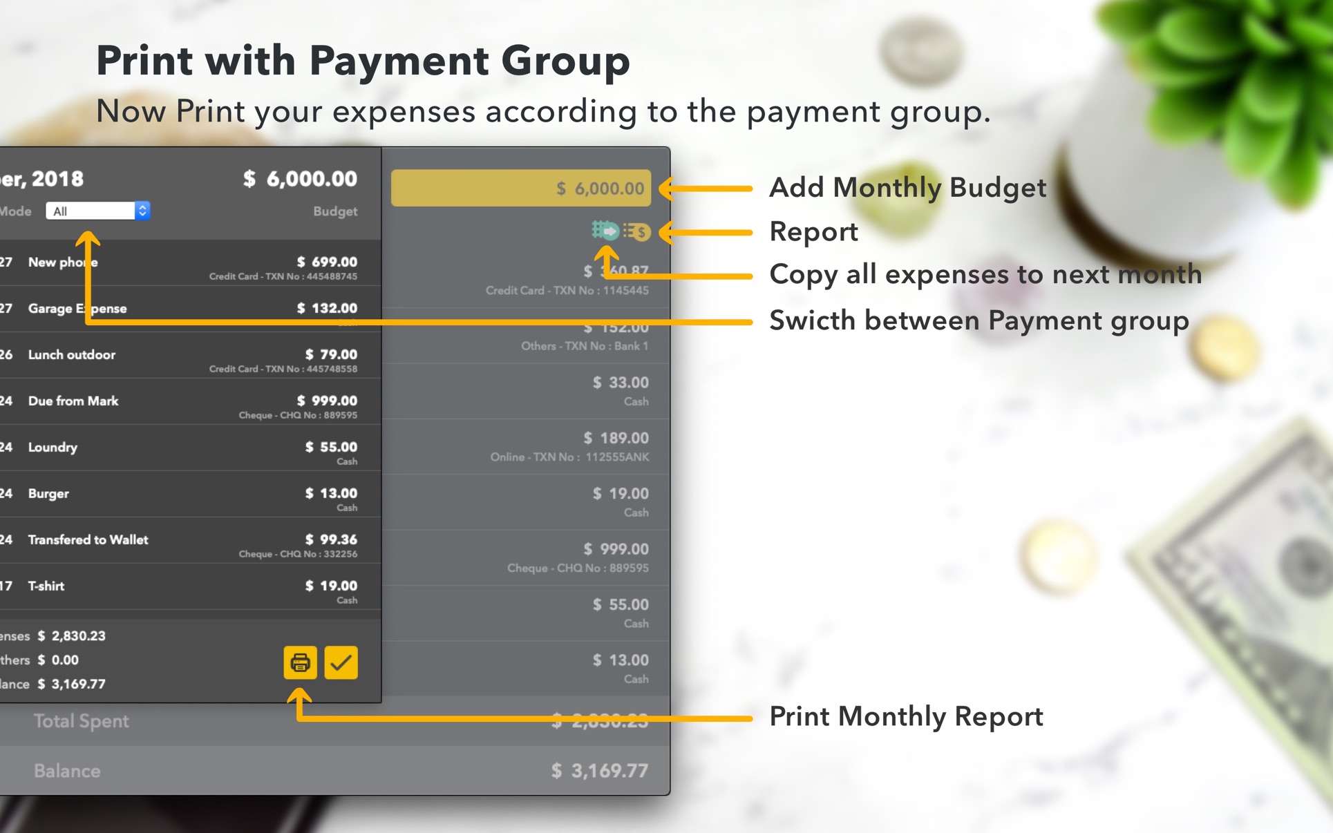 Monthly Expenses