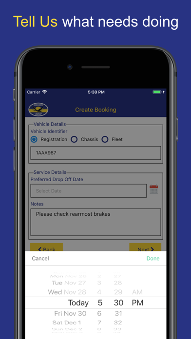 How to cancel & delete Truck Centre WA - Booking App from iphone & ipad 2