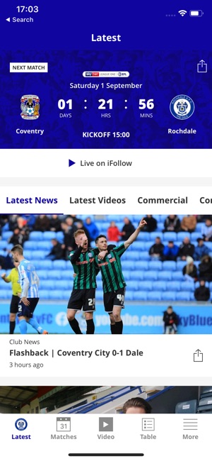 Rochdale Official App(圖1)-速報App