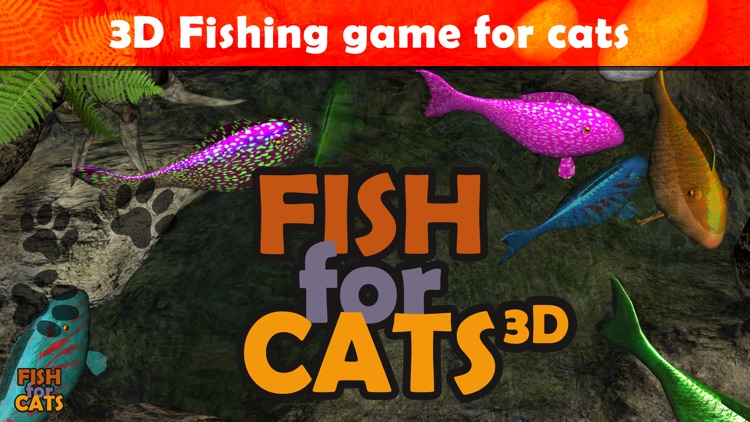 Fish for Cats: 3D fishing game for cats