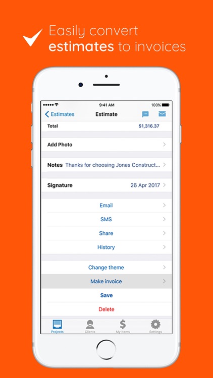 Invoice Simple - Invoice and Estimate on the Go screenshot-4