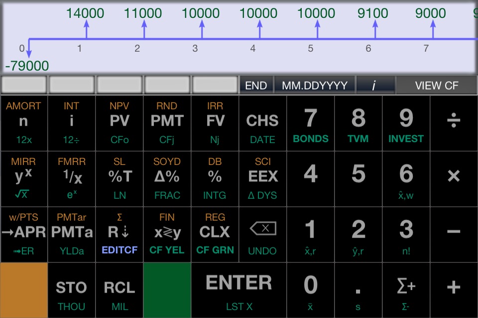 Calc-12E RPN Financial screenshot 2