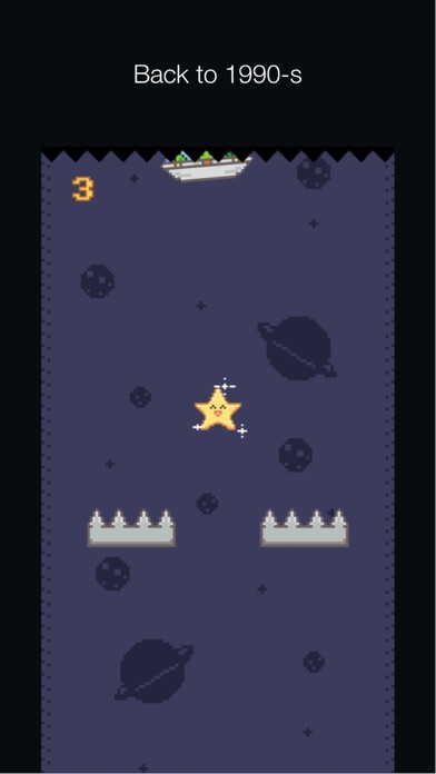 Falling Pixel Star screenshot 2