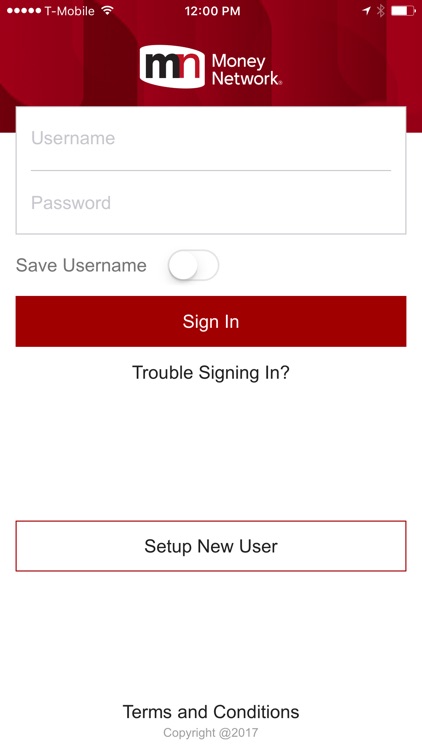Money Network Mobile App
