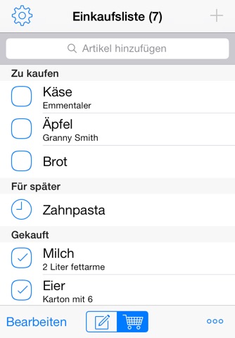 Easy Shopping List Lite screenshot 4