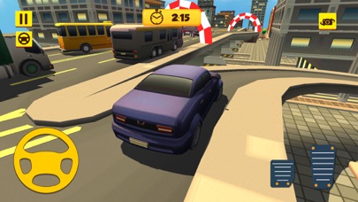 Car Driving Hurdles Smash screenshot 2