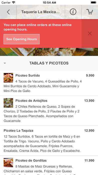 How to cancel & delete Taqueria La Mexicana. from iphone & ipad 3