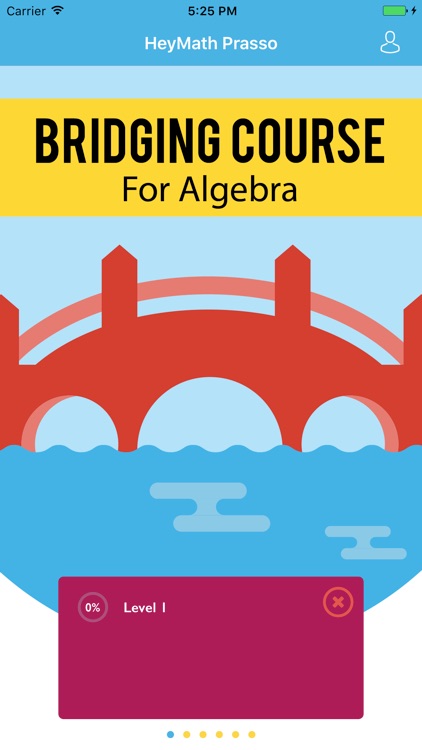 Bridge Course for Algebra